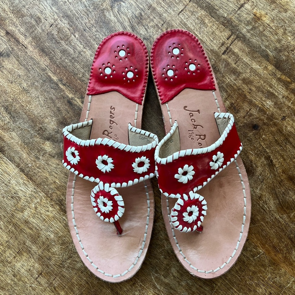 Jack Rogers Women's Red Sandals